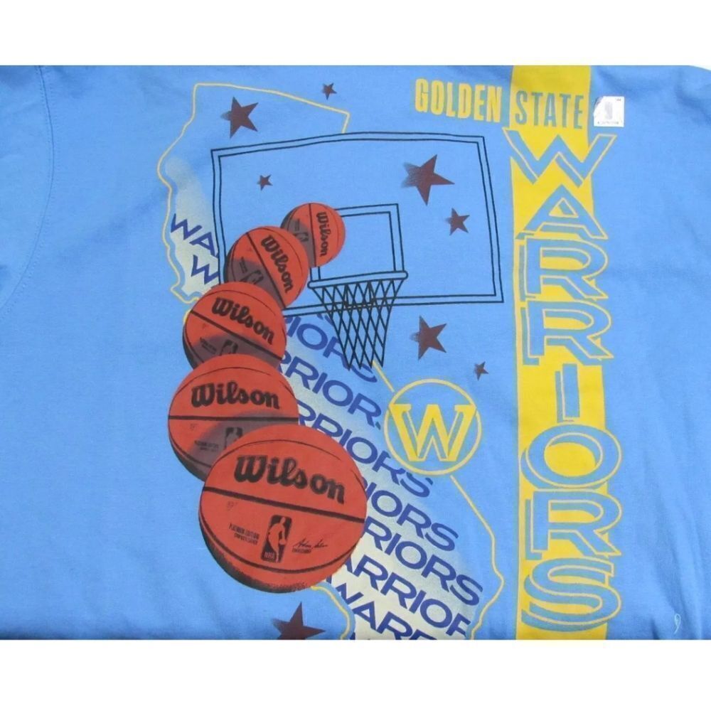 🆕👕NBA Golden State Warriors Oversized Graphic Hoodie - Picture 5 of 6